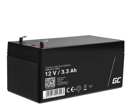 Akumulator AGM Green Cell Akumulator AGM VRLA  12V 3.3Ah